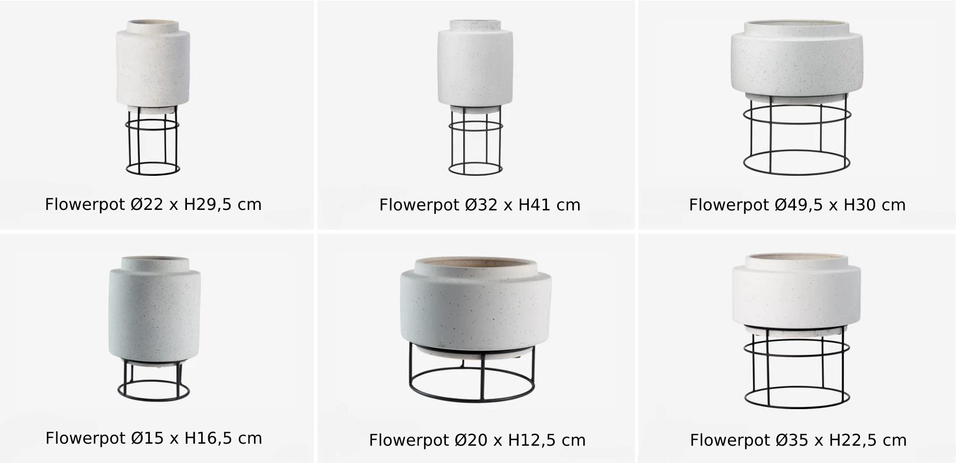 Botanique Flower Pots Variations