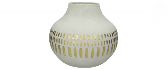 Beige vase