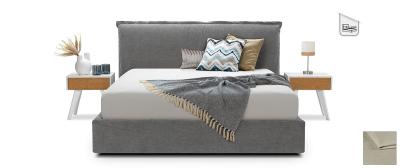 Luna Bed with storage space: 185x225cm: MALMO 05