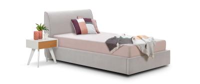 Vela Storage Bed: 165x220cm: MALMO 85