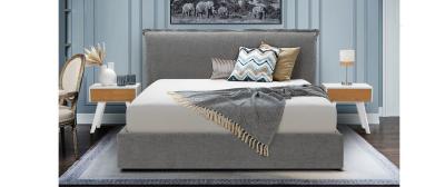 Luna Bed with storage space: 185x225cm: BARREL 97