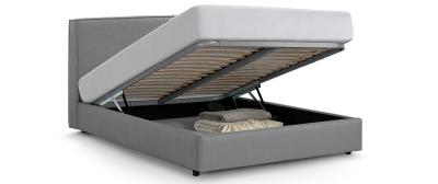 Joyce bed with storage space 90x225cm BARREL 97
